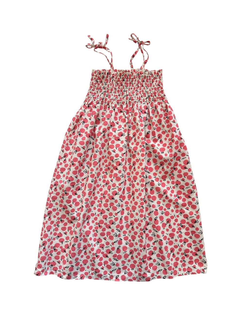 Tea Collection Greece Tie Shoulder Midi Dress Size 7 - Picture 1 of 4